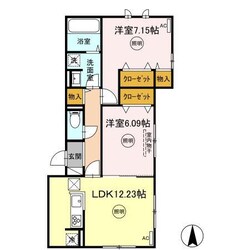 アルカコンネ コスモスの物件間取画像